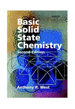 Basic Solid State Chemistry cover