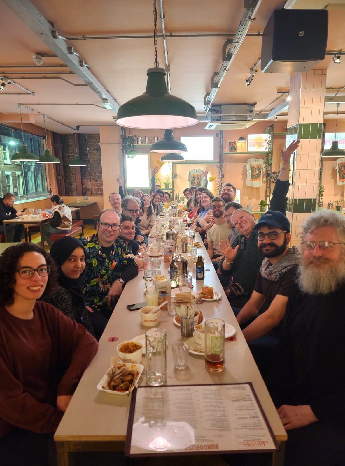 Rosseinsky group meal