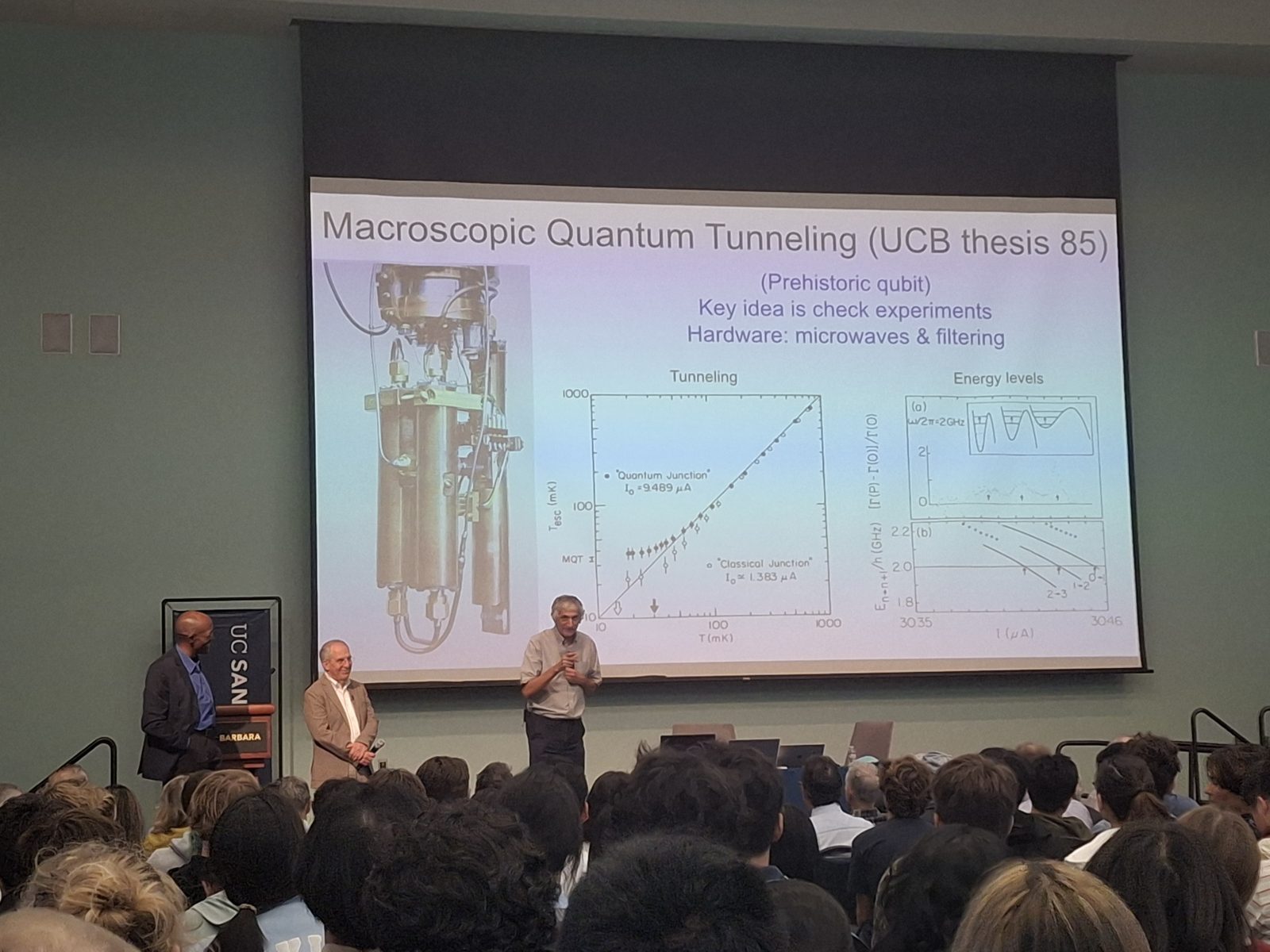 Nobel Prize talk at UC Santa Barbara