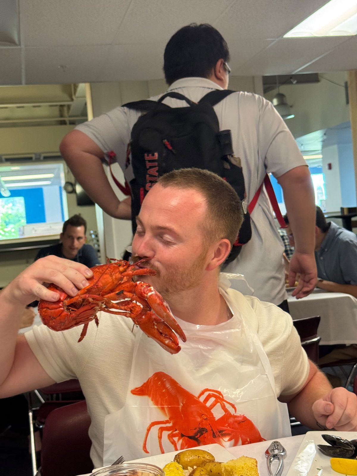 Lobster dinner at the Gordon Research Conference on Solid State Chemistry