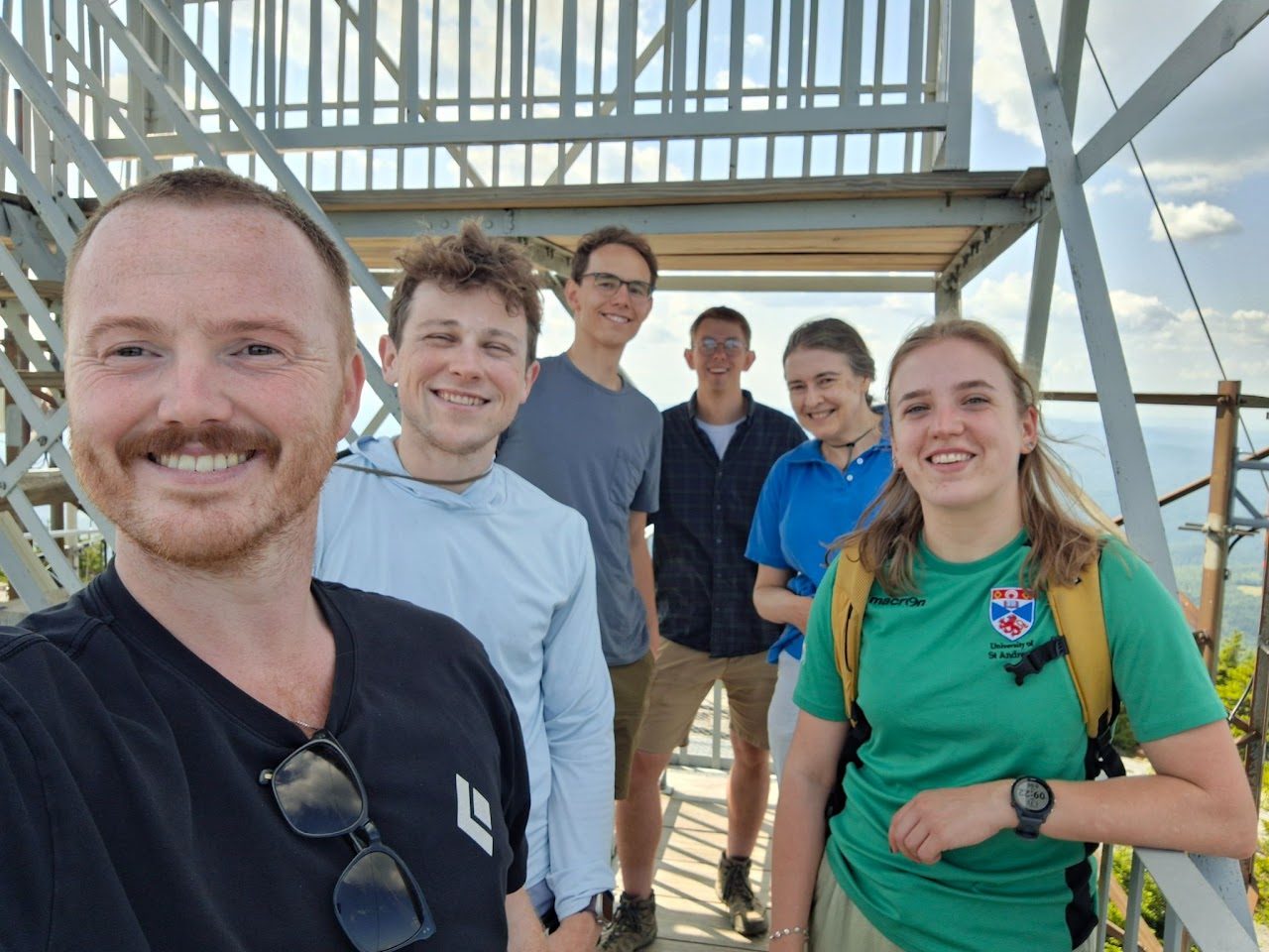 Group hike during the Gordon Research Conference on Solid State Chemistry